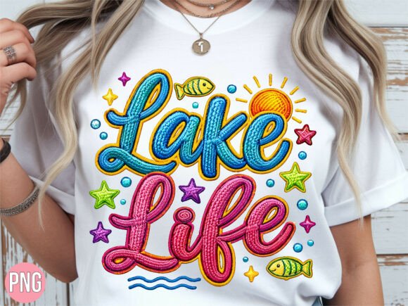 Download Lake Life Summer Vacation T-shirt PNG - Premium Resources