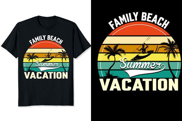 Download Family Beach Summer Vacation T Shirt - Premium Resources