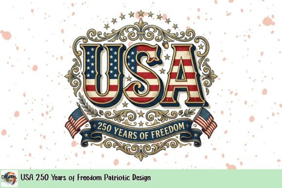 Download USA 250 Years of Freedom Patriotic Design - Patriotic design Collection