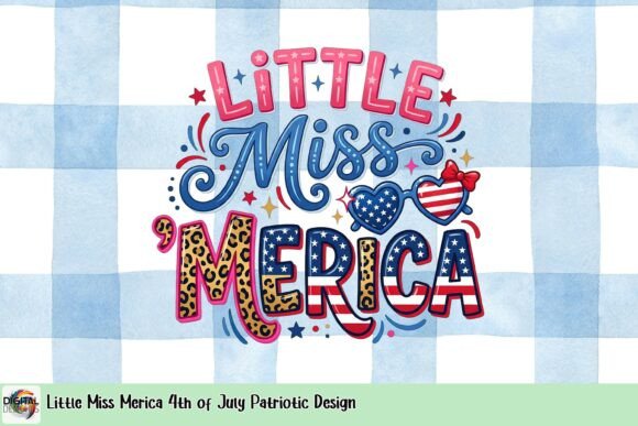 Download Little Miss Merica 4th of July Patriotic Design - Patriotic design Collection