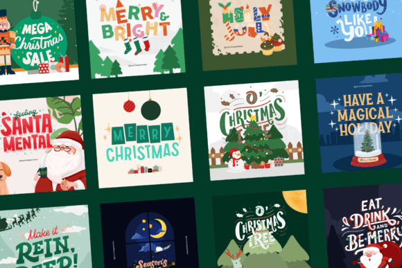 Download Christmas Quote Instagram Canva Template - Quote instagram Collection
